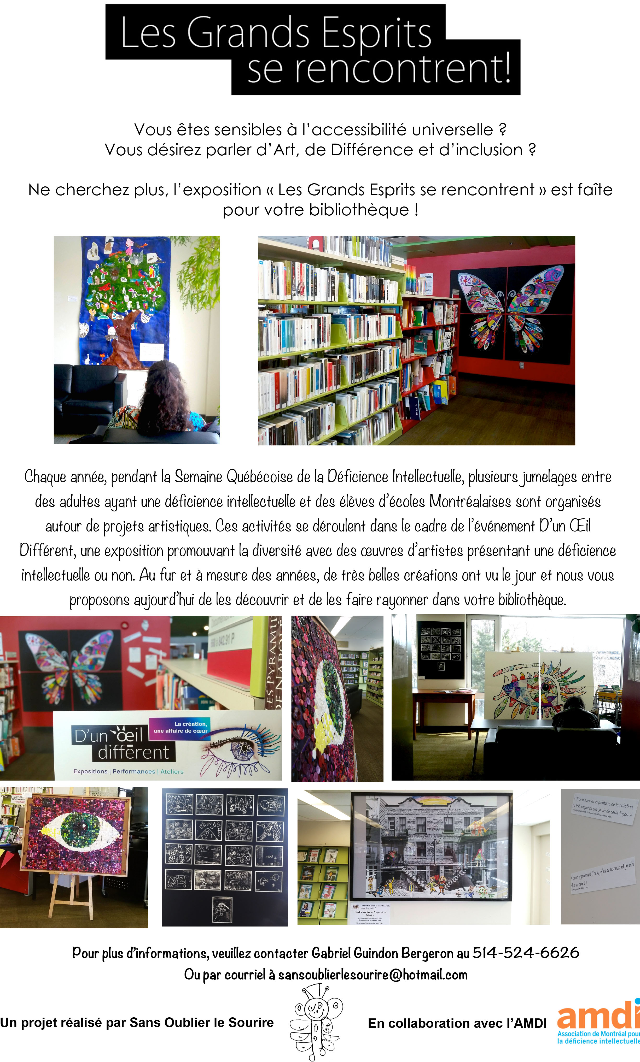 Les grands esprits se rencontrent Sans Oublier le Sourire